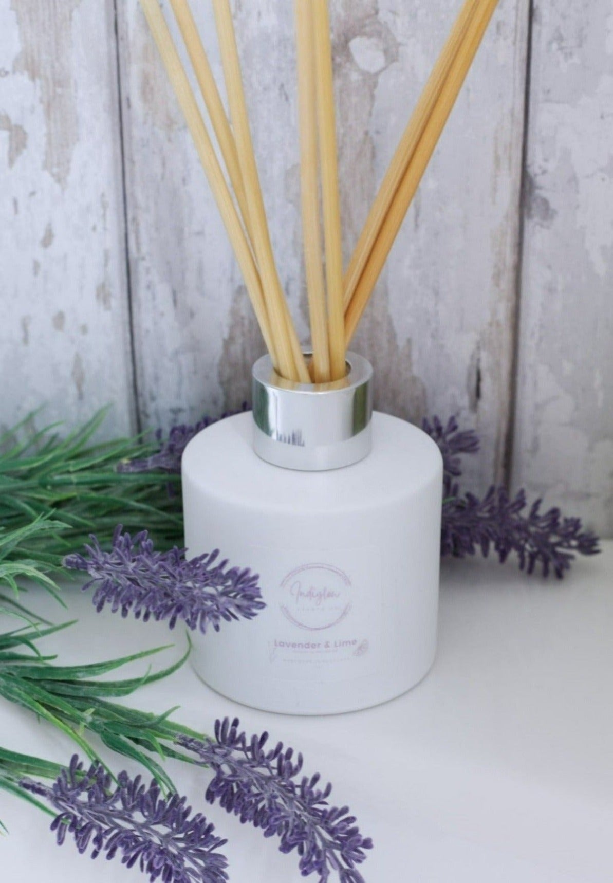 Lavender & Lime Essential Oil Reed Diffuser, 110ml