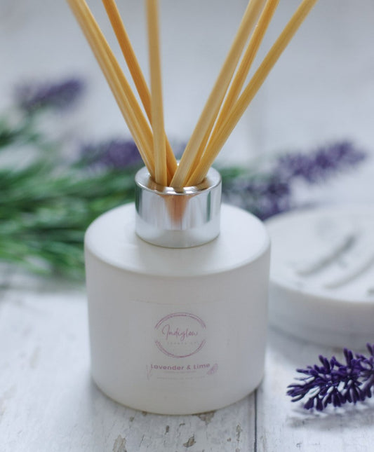 Lavender & Lime Essential Oil Reed Diffuser, 110ml