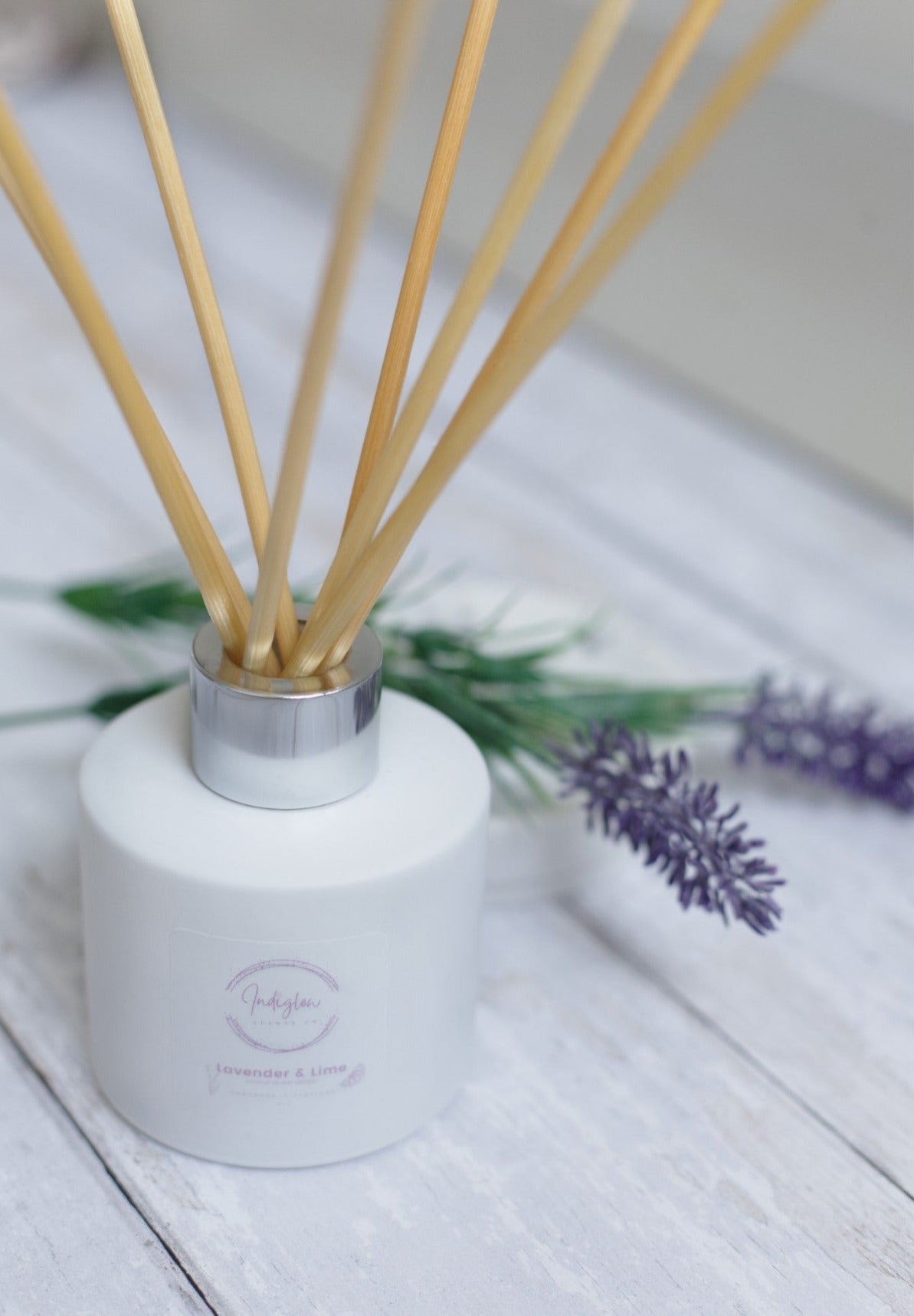 Lavender & Lime Essential Oil Reed Diffuser, 110ml