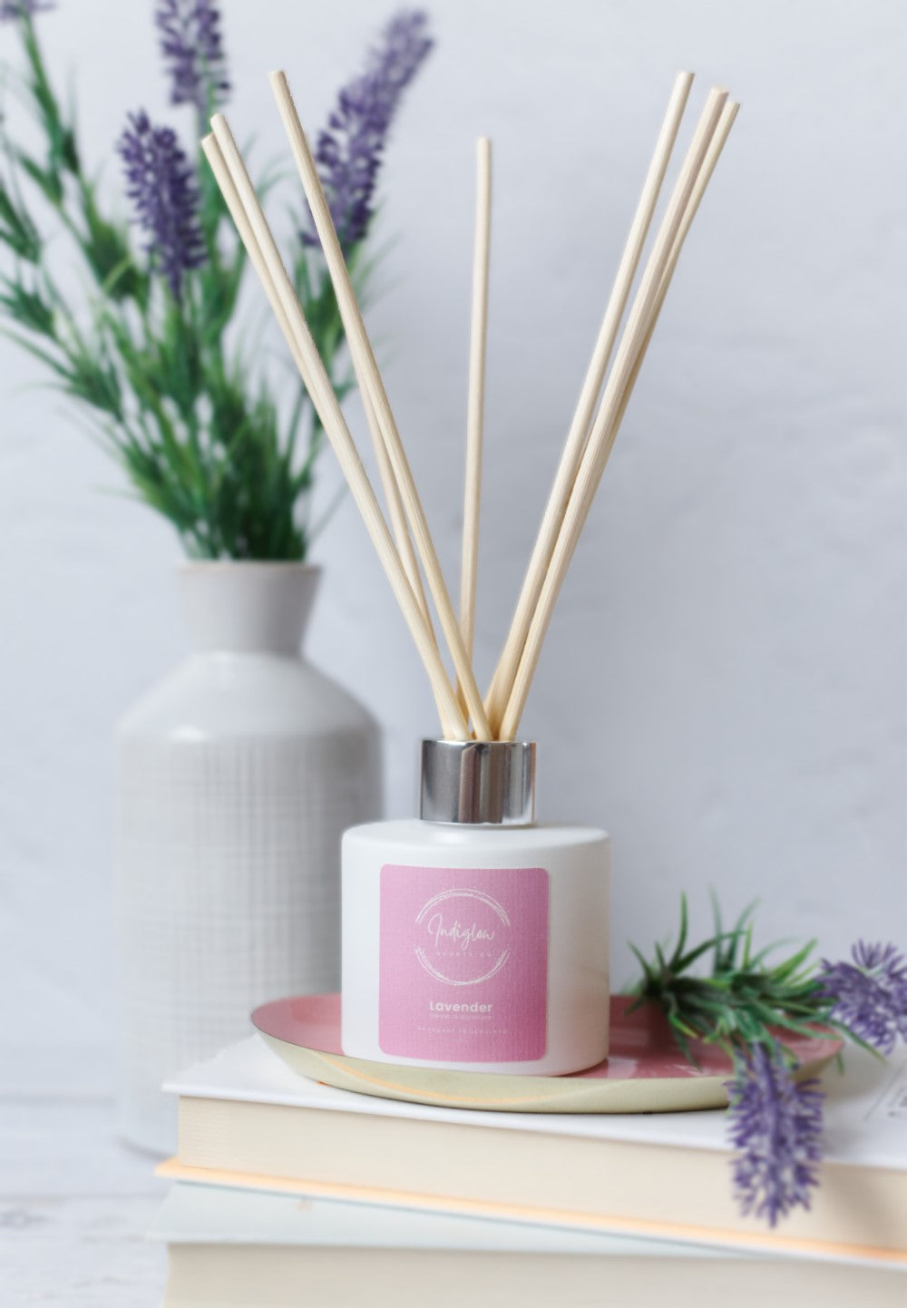 Lavender Essential Oil Reed Diffuser, 110ml